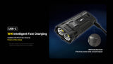 Nitecore EDC37 8000 Lumen USB-C Rechargeable Flat EDC Flashlight - Image 4