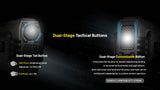 Nitecore EDC37 8000 Lumen USB-C Rechargeable Flat EDC Flashlight - Image 5