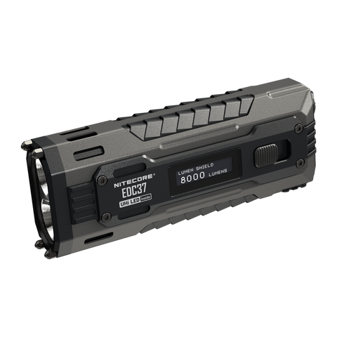 Nitecore EDC37 8000 Lumen USB-C Rechargeable Flat EDC Flashlight - Main Product Image