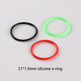 Convoy S2+ Body Tube Gaskets 18650/18350 - 10 Pack - Flashlight Accessory - Main Product Image