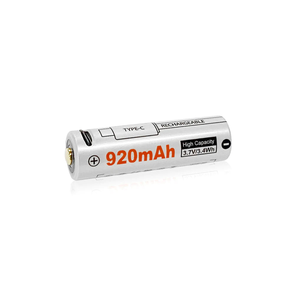 Lumintop 14500 920mAh Rechargeable Battery Type C USB Charging