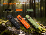 Fenix E06R PRO RG in Black, Orange and OD Green