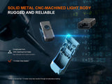 Fenix E06R 700 Lumen USB-C Rechargeable EDC Flashlight with UV Light  Red Laser - Image 5