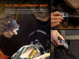 Fenix E06R 700 Lumen USB-C Rechargeable EDC Flashlight with UV Light  Red Laser - Image 8
