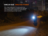 Fenix E12 V3.0 200 lumen beam, 78 m throw