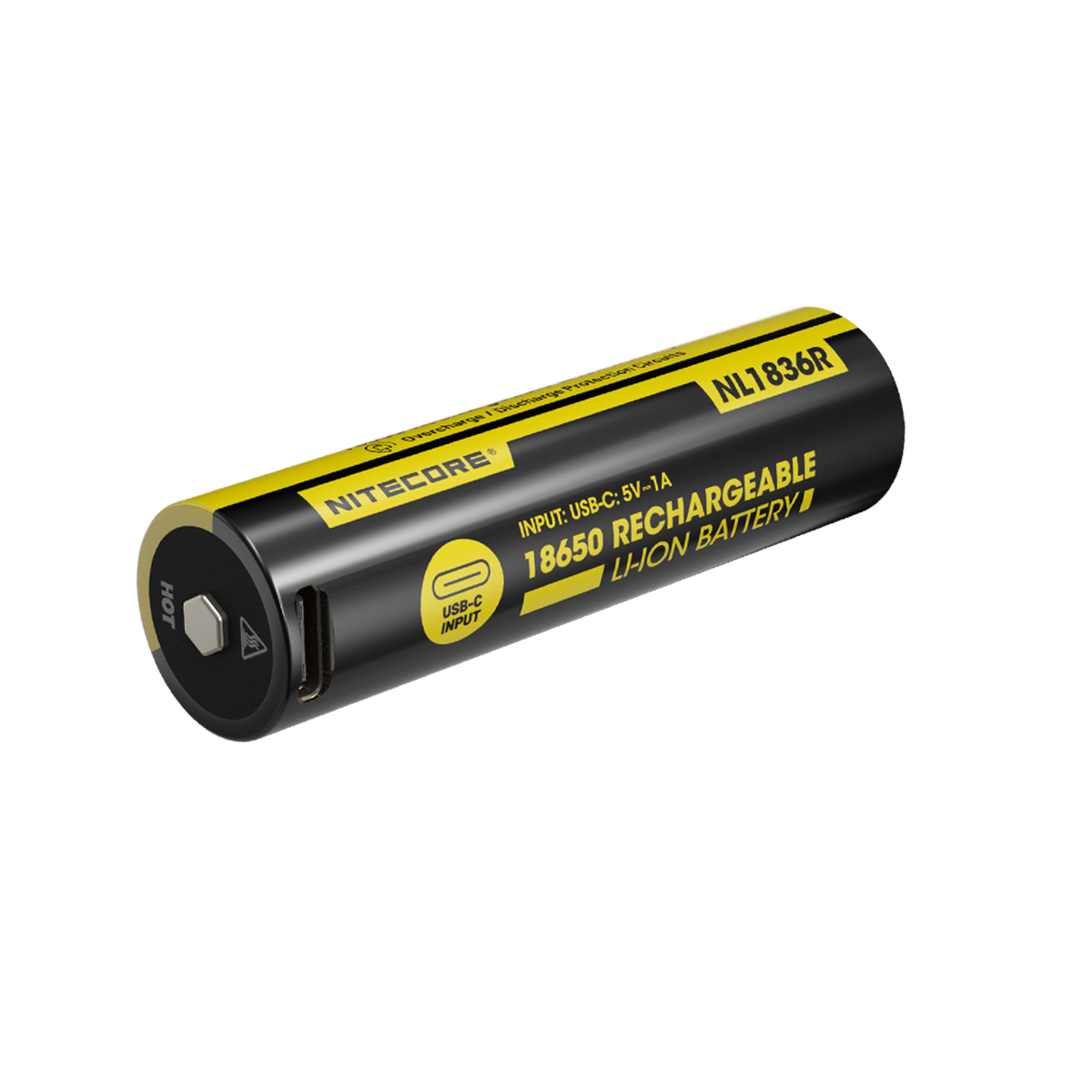 Nitecore 18650 3600mAh USB-C - Main Product Image