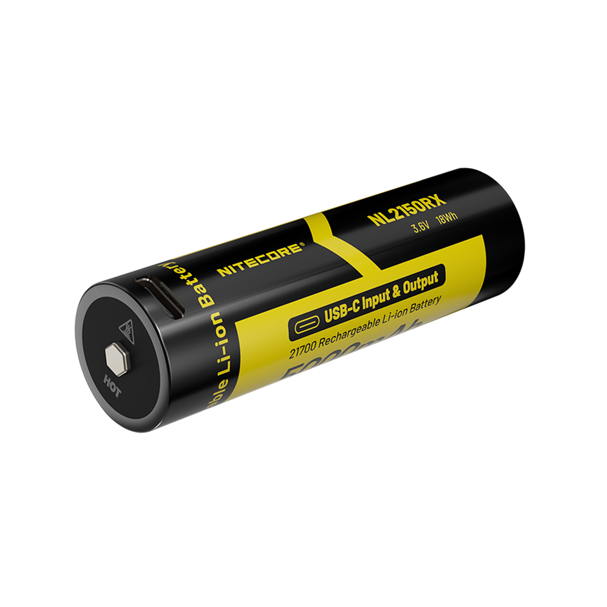 Nitecore 21700 5000mAh USB-C - Main Product Image