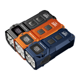 Nitecore TUP2 keychain flashlight in Black, Orange and Blue