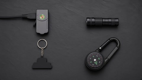 POCKETNODE-01 // Minimal EDC Kit - all included items laid out - kit hero image