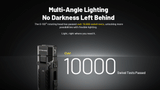 Nitecore EDC09 Swivel Head 1600 Lumen Rechargeable EDC Flat Flashlight - Image 2