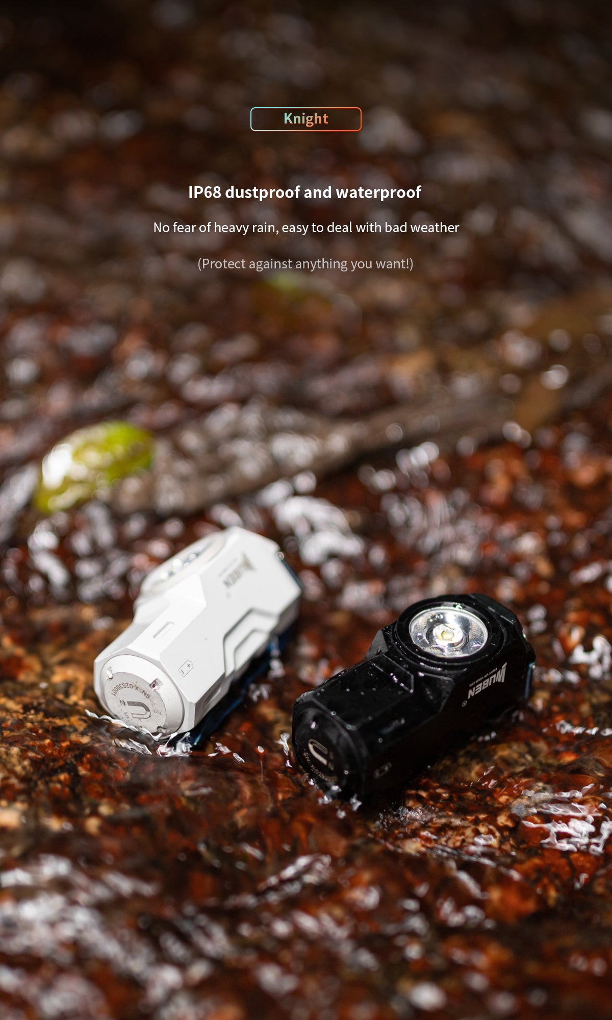 Wuben Lightok X0 Knight Aluminum Easy Carry Light-1,100 Lumens