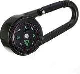 Compass Thermometer Carabiner - EDC Keychain Gear - Image 4