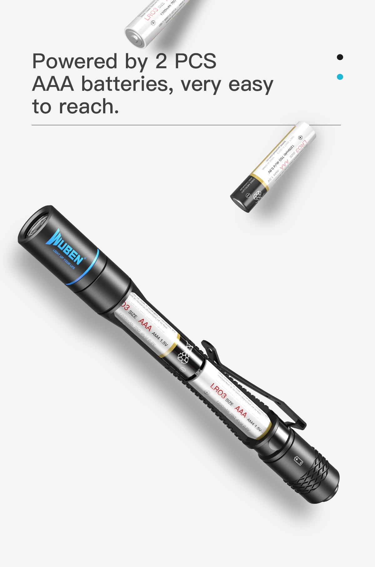 Wuben E19 Penlight-High CRI 90+