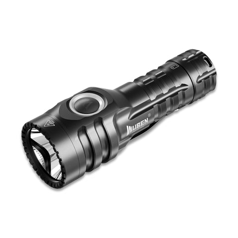 Wuben E6 Small Steel Cannon Strong Flashlight - Main Product Image
