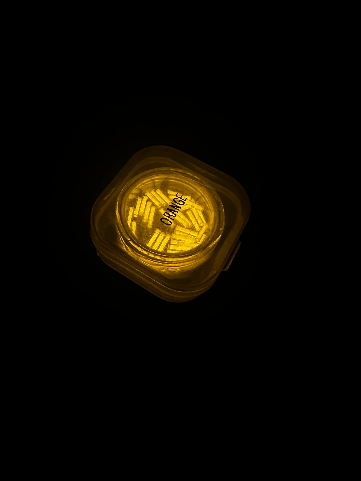 Glow Vials 1.5mm x 6mm Self Luminescent Glow Tubes - Tritium Replacement. THIS IS NOT TRITIUM!