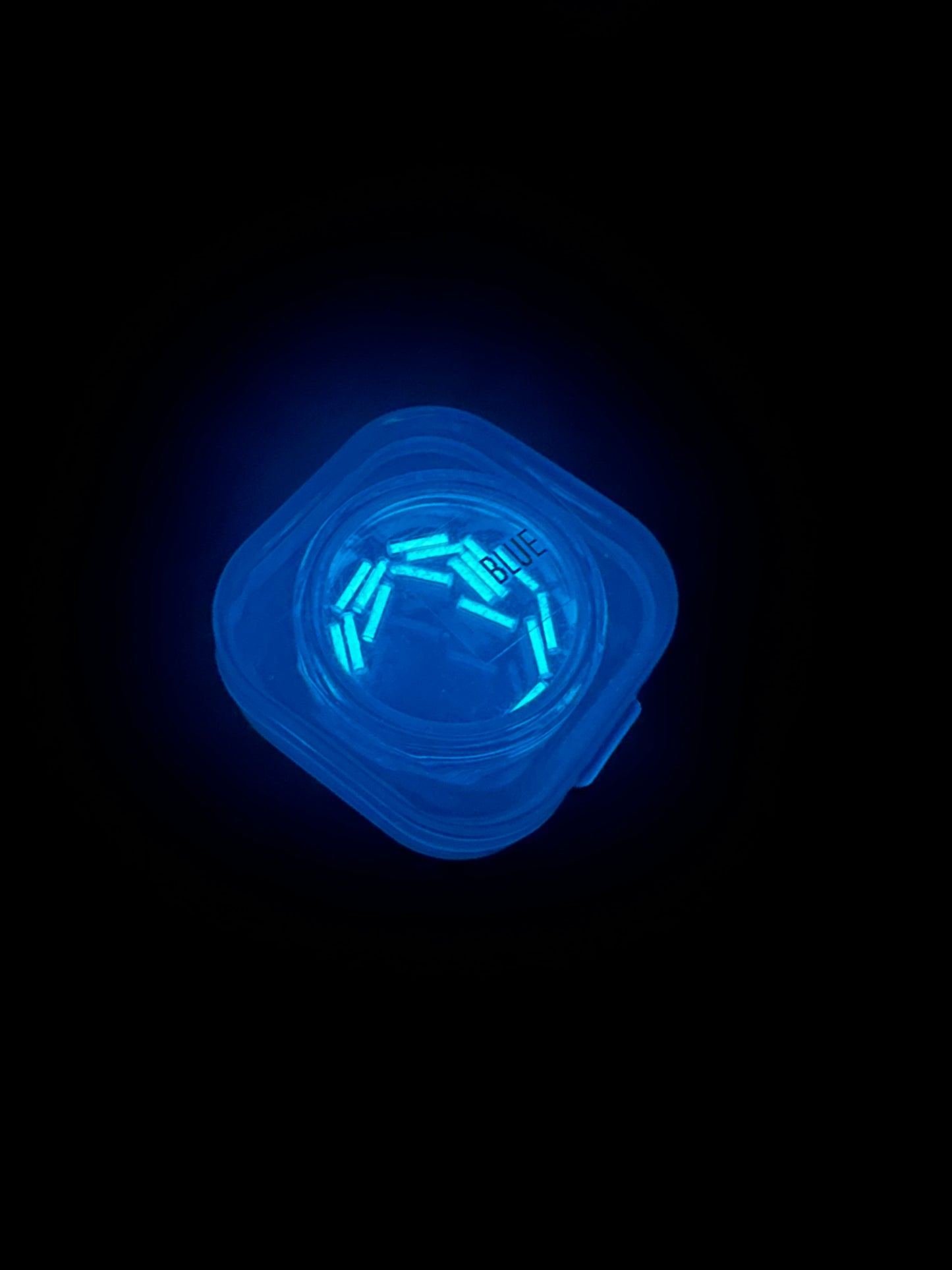 Glow Vials 1.5mm x 6mm Self Luminescent Glow Tubes - Tritium Replacement. THIS IS NOT TRITIUM!