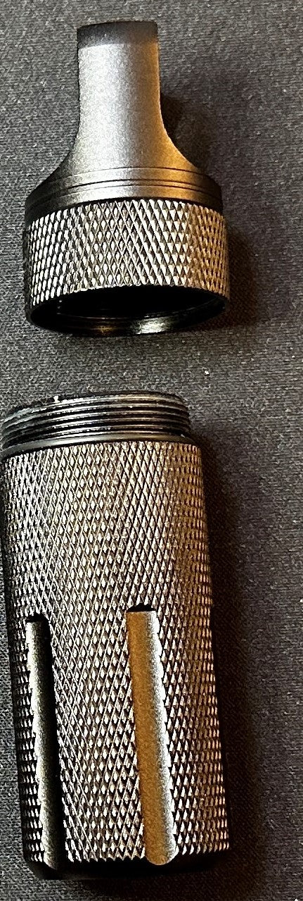 Waterproof EDC Container - Black with GC Circuit Logo - Main Product Image
