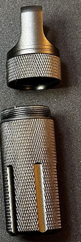 Waterproof EDC Container - Black with GC Circuit Logo - Main Product Image