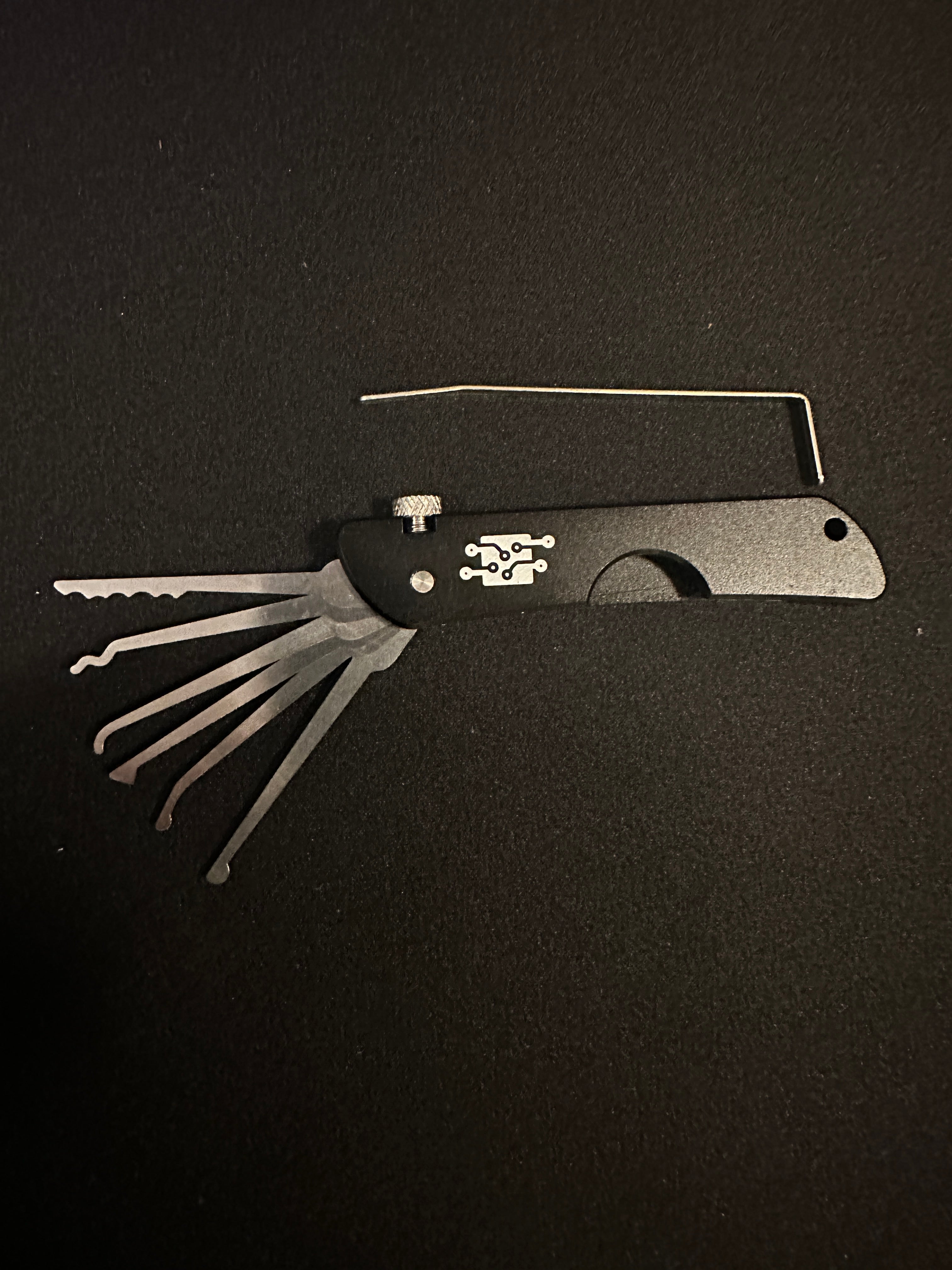 Folding Pocket Lockpick Jackknife Set - Gadget Connections Exclusive C