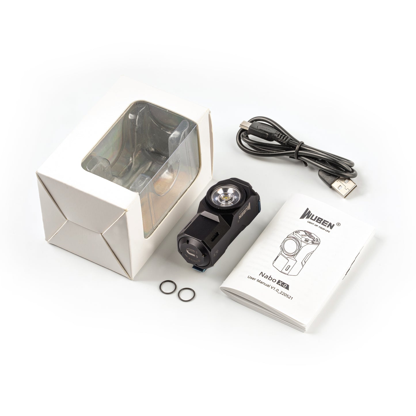 Wuben Lightok X0 Knight Aluminum Easy Carry Light-1,100 Lumens