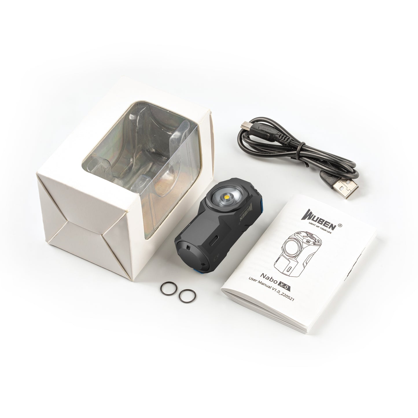 Wuben Lightok X0 Knight Aluminum Easy Carry Light-1,100 Lumens