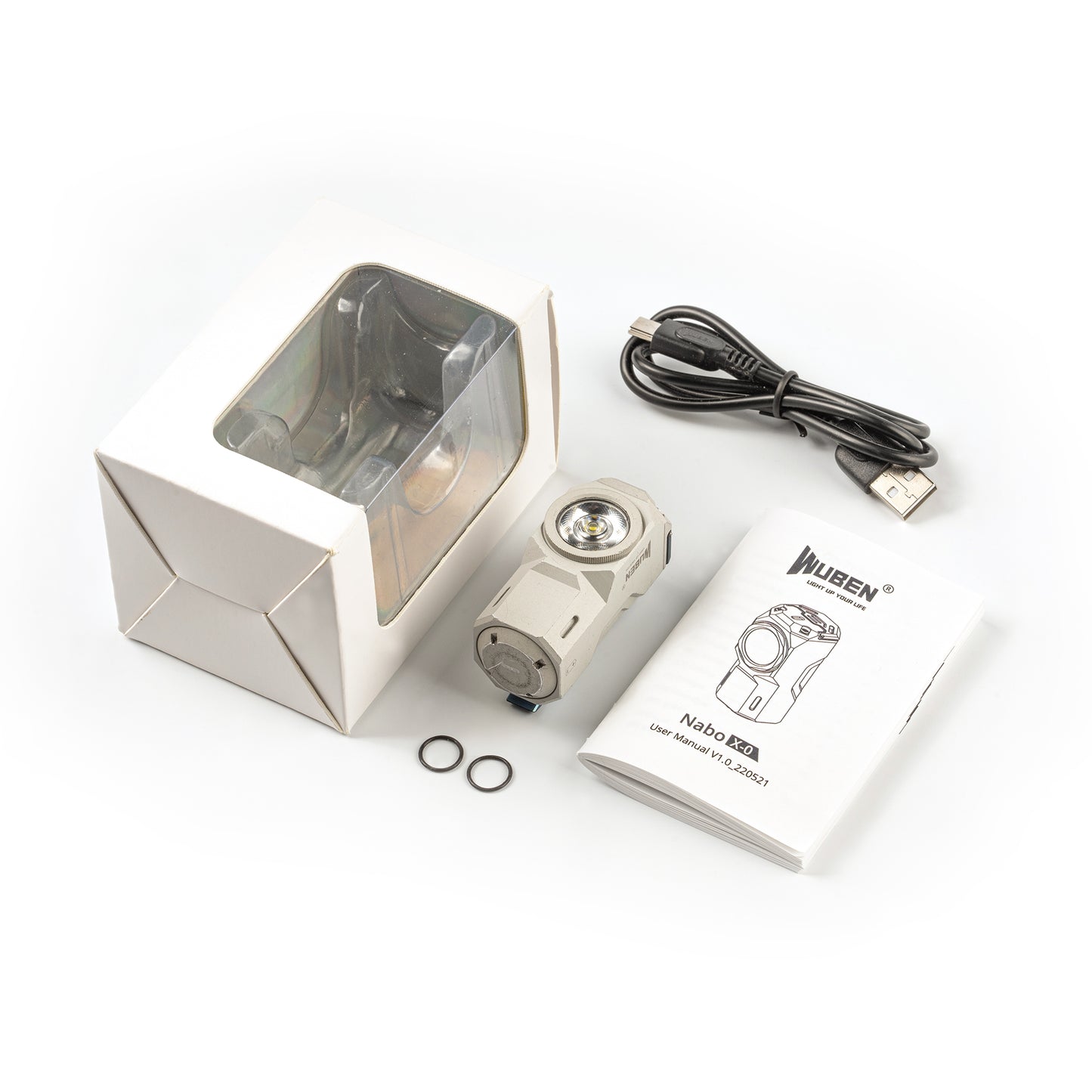 Wuben Lightok X0 Knight Aluminum Easy Carry Light-1,100 Lumens