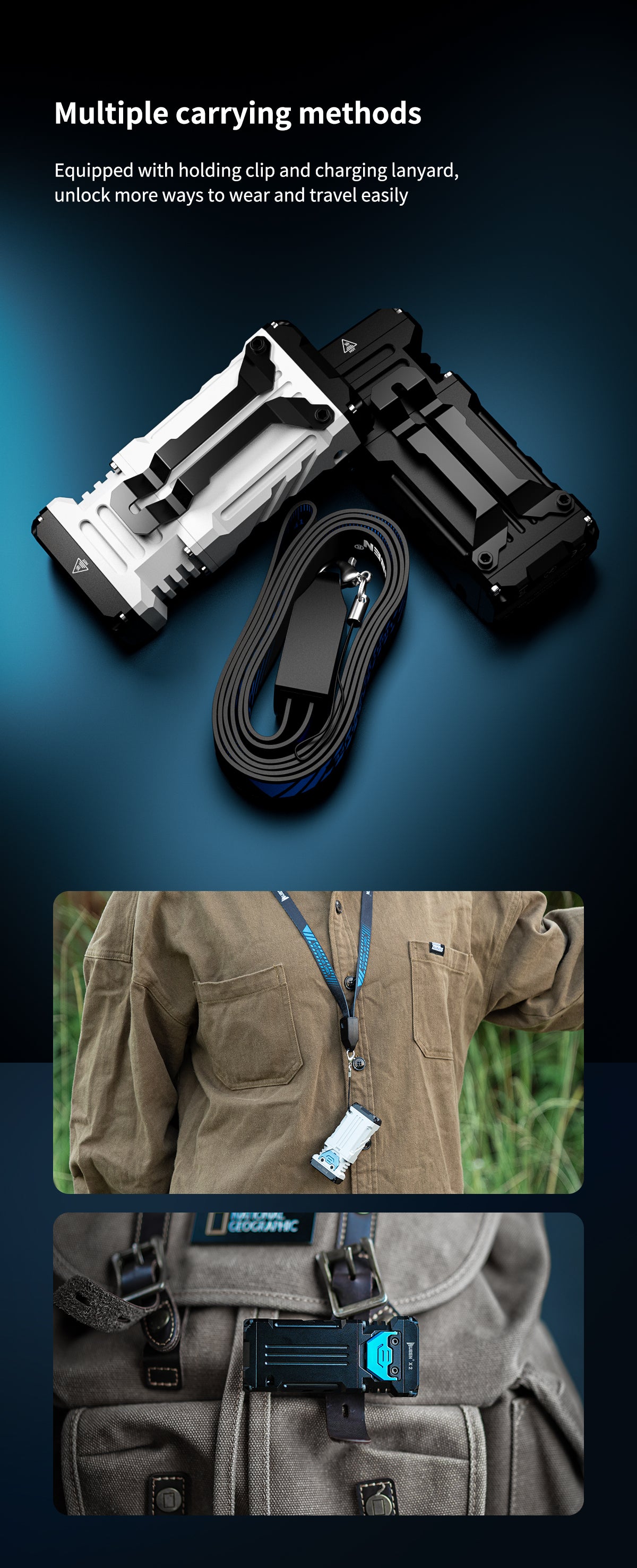 Wuben Lightok X2 Owl Compact and Handy Easy Carry Light-2500 Lumens