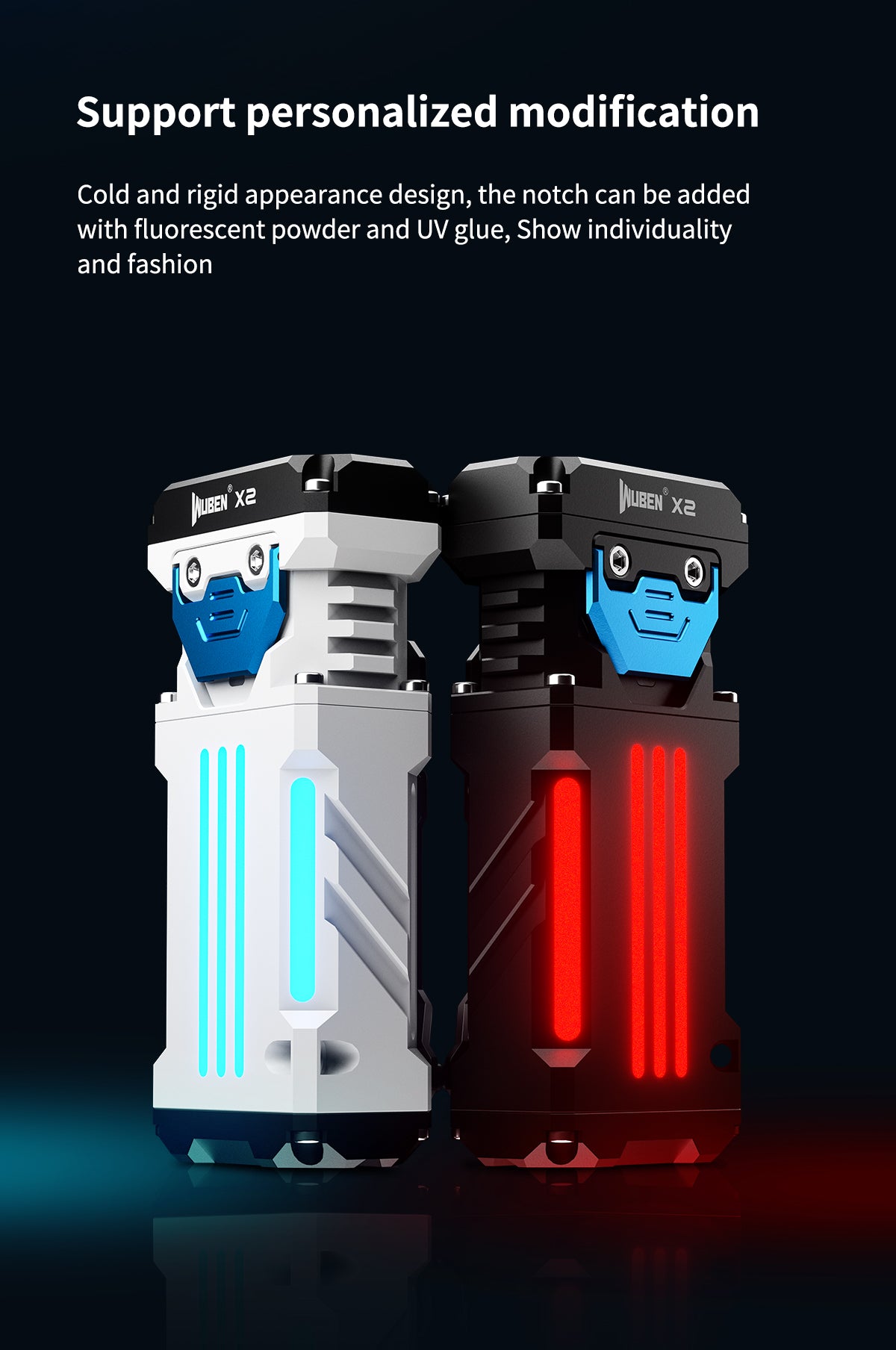 Wuben Lightok X2 Owl Compact and Handy Easy Carry Light-2500 Lumens