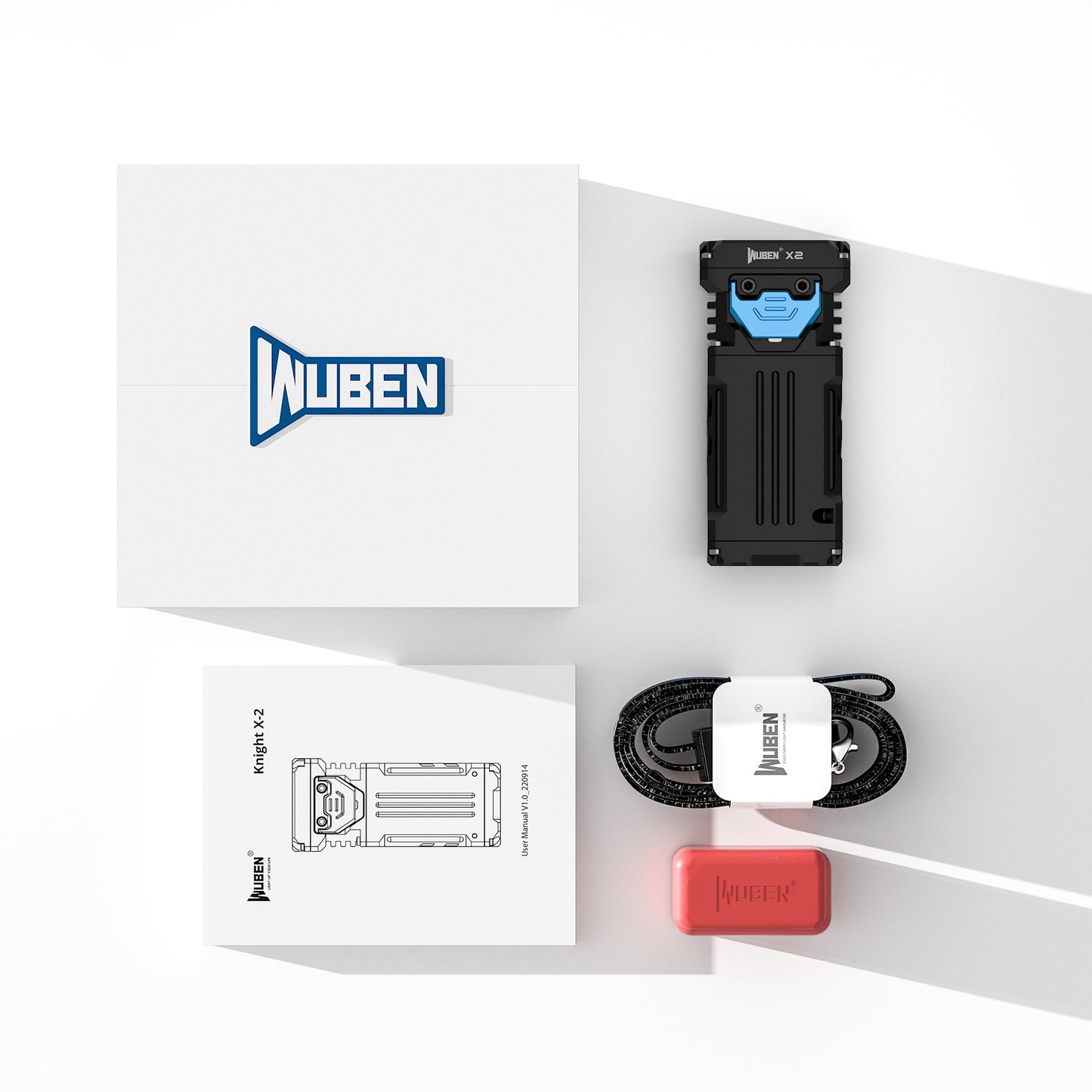 Wuben Lightok X2 Owl Compact and Handy Easy Carry Light-2500 Lumens