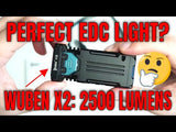 Wuben Lightok X2 Owl Compact and Handy Easy Carry Light-2500 Lumens
