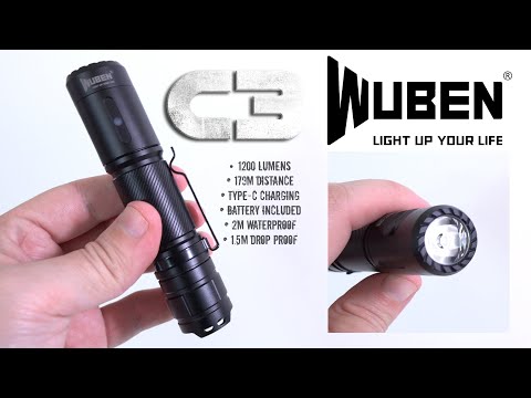 Wuben C3 1200 Lumens Easy Carry Light – GadgetConnections